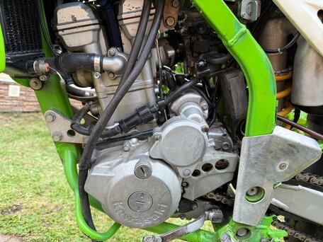 2002 Kawasaki KLX 250, зелёный, 240000 рублей, вид 5