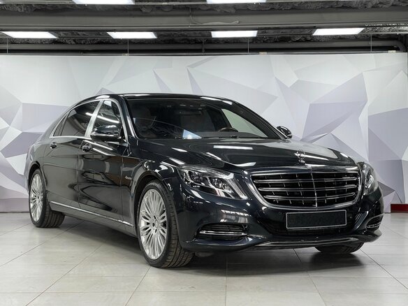 2016 Mercedes-Benz Maybach S-Класс 400 I (X222), чёрный - вид 3