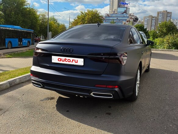 2020 Audi A6 45 TFSI V (C8), синий, 4200000 рублей - вид 7