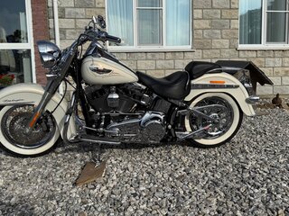2015 Harley-Davidson Softail Deluxe, белый, 1070000 рублей, вид 2