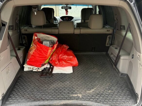 2012 Honda Pilot II Рестайлинг, чёрный - вид 16