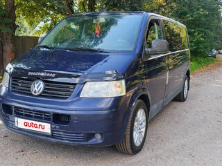 2007 Volkswagen Transporter Long T5, синий, 940000 рублей, вид 4