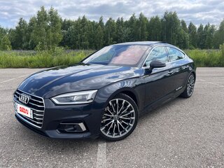 2017 Audi A5 II (F5), синий, 3699666 рублей, вид 3