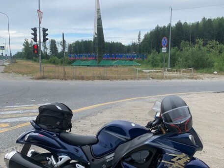2008 Suzuki GSX 1300 R Hayabusa, синий, 560000 рублей, вид 4