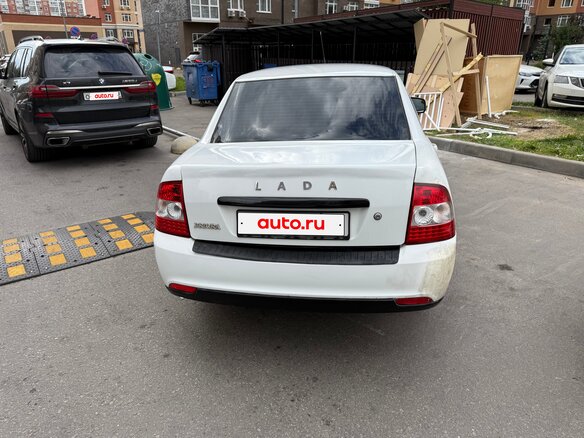 2014 Lada (ВАЗ) Priora I Рестайлинг, белый, 320000 рублей - вид 3