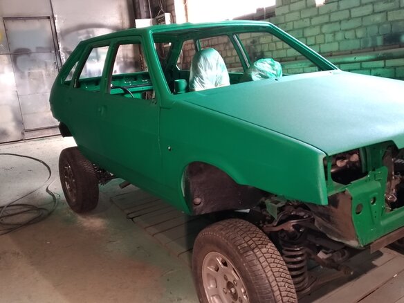 2000 Lada (ВАЗ) 2109, зелёный - вид 25