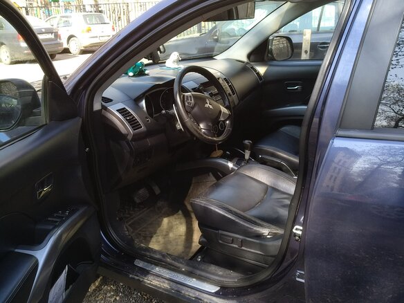 2007 Mitsubishi Outlander II, синий, 1230000 рублей - вид 10