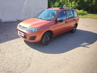 2013 Lada (ВАЗ) Kalina II, оранжевый, 600000 рублей, вид 1