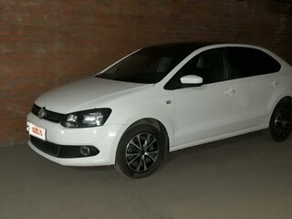 2013 Volkswagen Polo V, белый, 1150000 рублей, вид 1