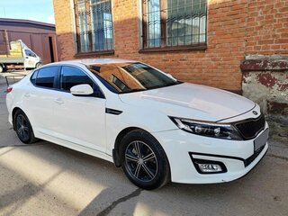 2015 Kia Optima III Рестайлинг, белый, 1090000 рублей, вид 1
