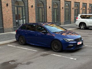 2019 SEAT Leon Cupra 300 7-speed III Рестайлинг, синий, 3100000 рублей, вид 3