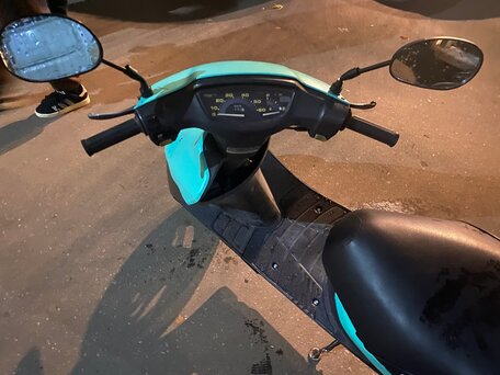 2001 Honda Dio, голубой, 45000 рублей, вид 1