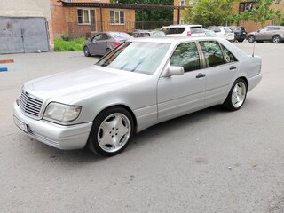 1993 Mercedes-Benz S-Класс 500 III (W140), серебристый, 1000000 рублей, вид 5