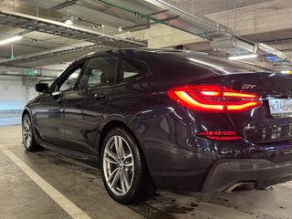 2020 BMW 6 серии Gran Turismo 630d xDrive IV (G32) Рестайлинг, чёрный, 5050000 рублей, вид 4