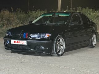 2002 BMW 3 серии 330i IV (E46) Рестайлинг, чёрный, 990000 рублей, вид 1