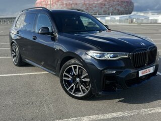 2021 BMW X7 30d I (G07), чёрный, 7350000 рублей, вид 4