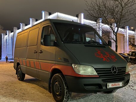 2001 Mercedes-Benz Sprinter Classic, белый, 1500000 рублей, вид 1