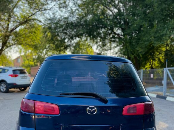 2004 Mazda 2 I (DY), синий - вид 3