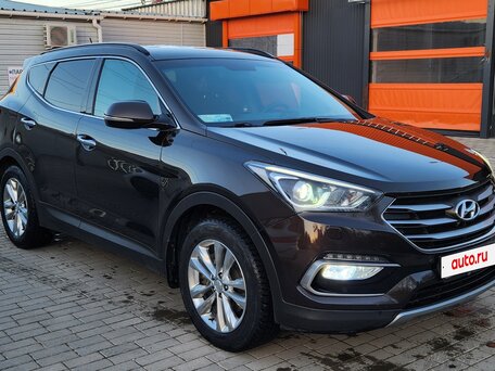 2016 Hyundai Santa Fe III Рестайлинг, коричневый, 1800000 рублей, вид 1