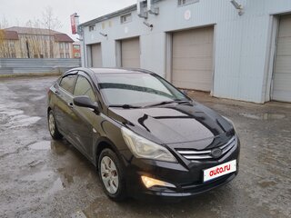 2016 Hyundai Solaris I Рестайлинг, чёрный, 850000 рублей, вид 3