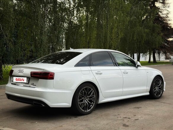 2017 Audi A6 IV (C7) Рестайлинг, белый, 2250000 рублей - вид 4