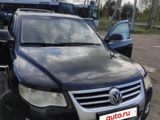 2008 Volkswagen Touareg I Рестайлинг, чёрный, 1600000 рублей, вид 4