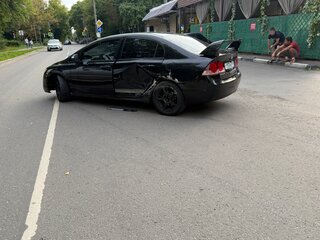 2008 Honda Civic VIII, чёрный, 315000 рублей, вид 5
