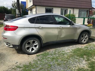 2009 BMW X6 35i 6-speed I (E71), серебристый, 1200000 рублей, вид 2