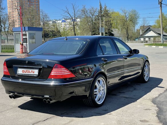 2004 Mercedes-Benz S-Класс 500 Long IV (W220) Рестайлинг, чёрный - вид 7