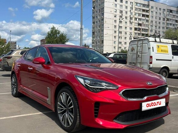 2019 Kia Stinger I, красный, 2100000 рублей - вид 5