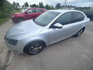 2017 Skoda Octavia III (A7) Рестайлинг, серебристый, 1170000 рублей, вид 4