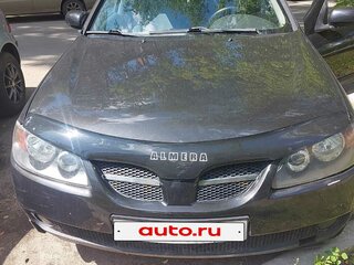 2005 Nissan Almera II (N16) Рестайлинг, чёрный, 250000 рублей, вид 1