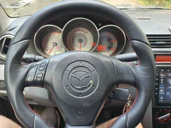 2008 Mazda 3 I (BK) Рестайлинг, серый, 360000 рублей - вид 8
