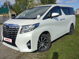 2017 Toyota Alphard III Рестайлинг, белый, 3950000 рублей, вид 1