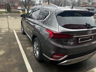 2019 Hyundai Santa Fe IV, серый, 3400000 рублей, вид 5