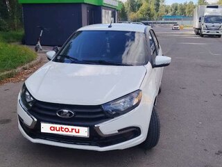 2021 Lada (ВАЗ) Granta I Рестайлинг, белый, 450000 рублей, вид 3