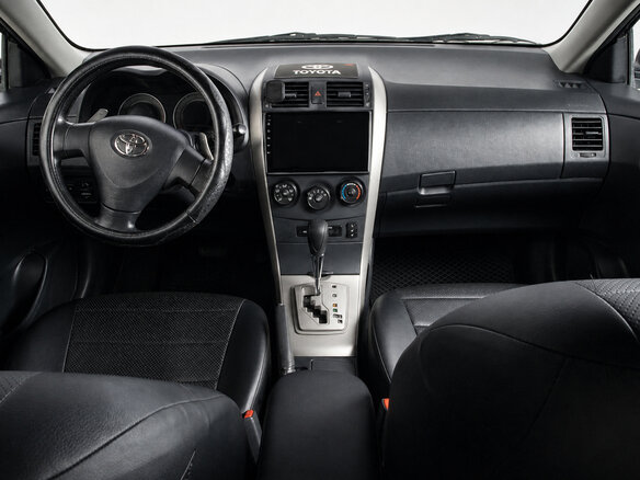 2008 Toyota Corolla X (E140, E150), чёрный - вид 6