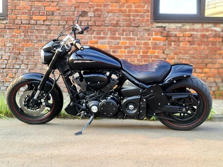 2005 Yamaha XV 1700 Warrior, чёрный, 1499999 рублей, вид 4