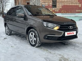 2018 Lada (ВАЗ) Granta I, коричневый, 580000 рублей, вид 4