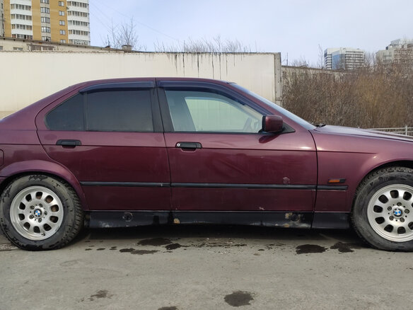 1995 BMW 3 серии 316i III (E36), фиолетовый - вид 7