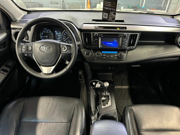 2016 Toyota RAV4 IV (XA40) Рестайлинг, чёрный - вид 16