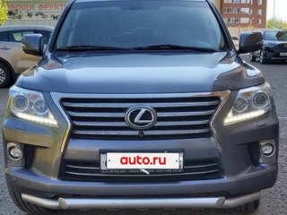 2014 Lexus LX 570 III Рестайлинг, серый, 4500000 рублей, вид 1
