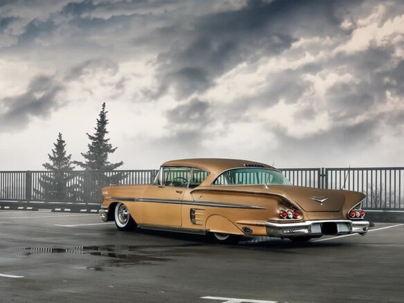 1958 Chevrolet Impala II, коричневый