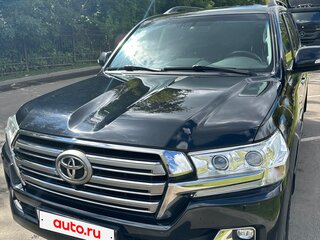 2015 Toyota Land Cruiser 200 Series Рестайлинг 2, чёрный, 4950000 рублей, вид 3