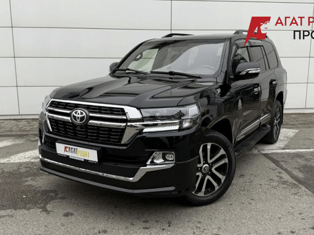 2013 Toyota Land Cruiser 200 Series Рестайлинг 1, чёрный, 3785000 рублей, вид 1