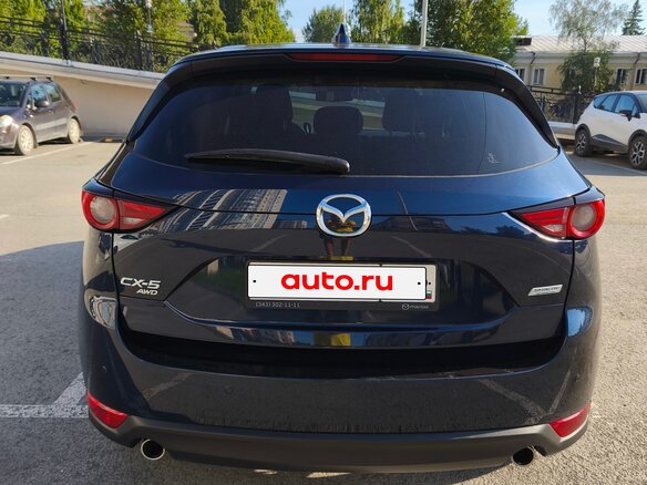 2019 Mazda CX-5 II, синий, 3600000 рублей - вид 5