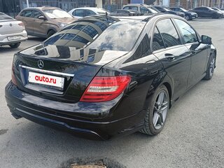2011 Mercedes-Benz C-Класс 180 BlueEFFICIENCY III (W204) Рестайлинг, чёрный, 1320000 рублей, вид 5