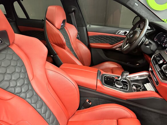 2021 BMW X6 M Competition III (F96), красный, 13000000 рублей - вид 26
