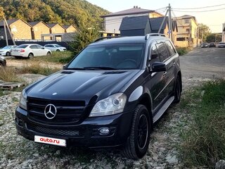 2008 Mercedes-Benz GL-Класс 320 I (X164), чёрный, 1450000 рублей, вид 1