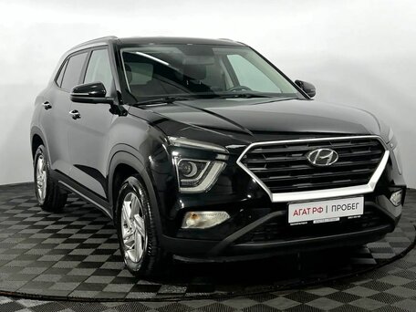 2021 Hyundai Creta II, чёрный, 2300000 рублей, вид 4